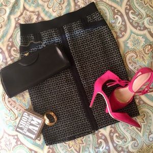 Black & Grey Professional Skirt size 6